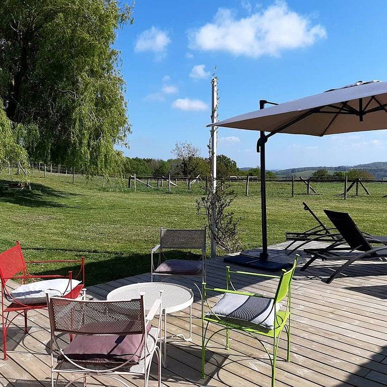 "La Parenthèse", gîtes et chambres d'hôtes - Chambre Urdina in Bardos, Région de Bayonne