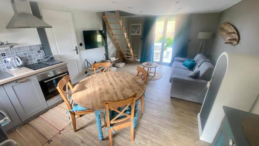 Maison de vacances pour 4 personnes, avec jardin