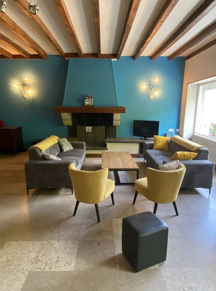 Gîte pour 12 personnes, avec jardin à Saint-Dyé-sur-Loire