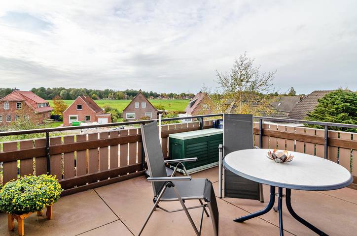 Ferienwohnung für 3 Personen, mit Garten und Balkon, kinderfreundlich in Ostfriesland - 2
