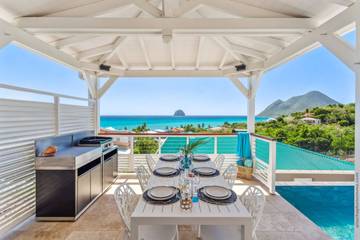 Villa pour 6 personnes, avec piscine et terrasse en Martinique