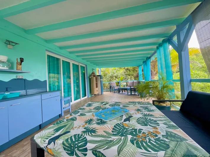 Bungalow acogedor Le Gosier 50 m² - piscina in Le Gosier, Guadalupe