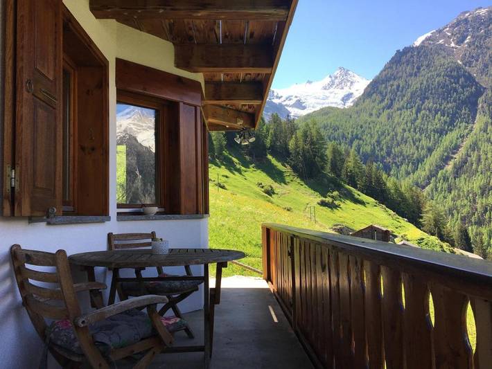 Location de vacances pour 4 personnes, avec vue et jardin, animaux acceptés à St. Niklaus - 3