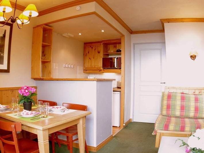 Apartamento entero, Valmorel: Apartamento 1 Dormitorio, Mascotas Permitidas, Balcón, Guardaesquís in Valmorel, Les Avanchers-Valmorel