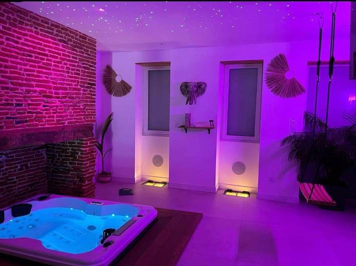 Gîte pour 2 personnes, avec terrasse et jacuzzi à Léguevin - 3