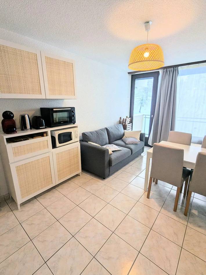 Studio für 4 Personen, mit Balkon - 1