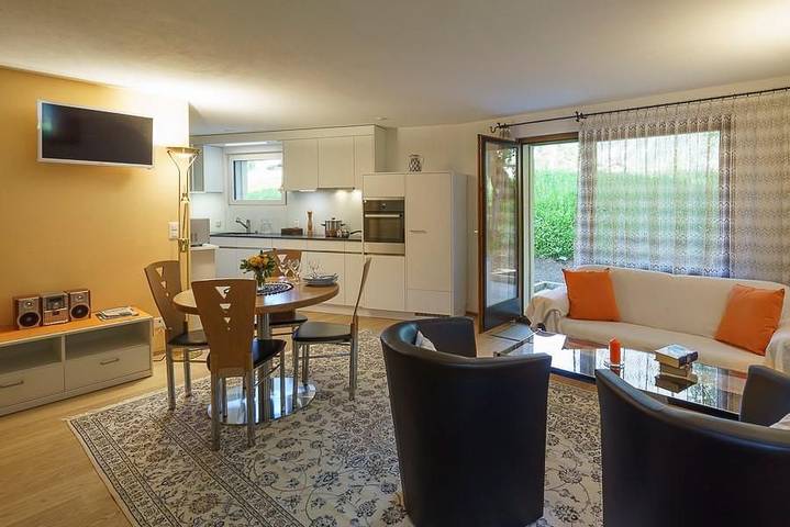 Ferienwohnung für 4 Personen, mit Sauna und Terrasse sowie Garten in Sils im Engadin/Segl - 3