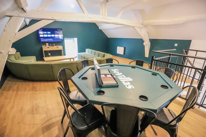 Location de vacances pour 45 personnes, avec jardin ainsi que terrasse et piscine, animaux acceptés à Millay - 4