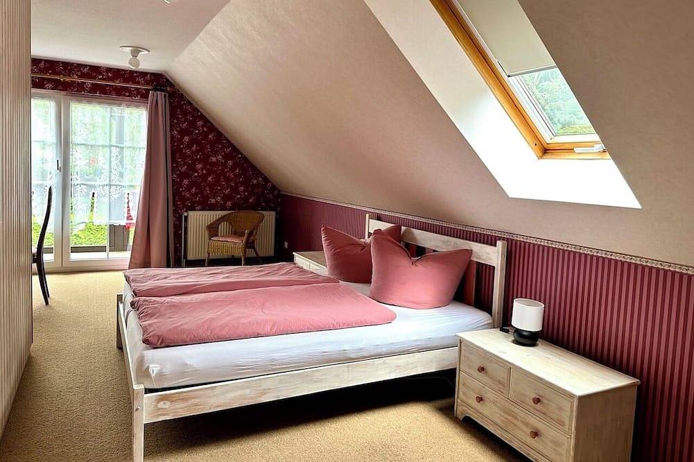 Wohnung Morgenrot im Ferienhaus Zum Badestrand in Prieros, Heidesee