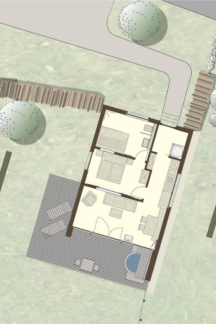 Ferienhaus für 2 Personen, mit Sauna und Balkon in Regen (Ostbayern) - 2