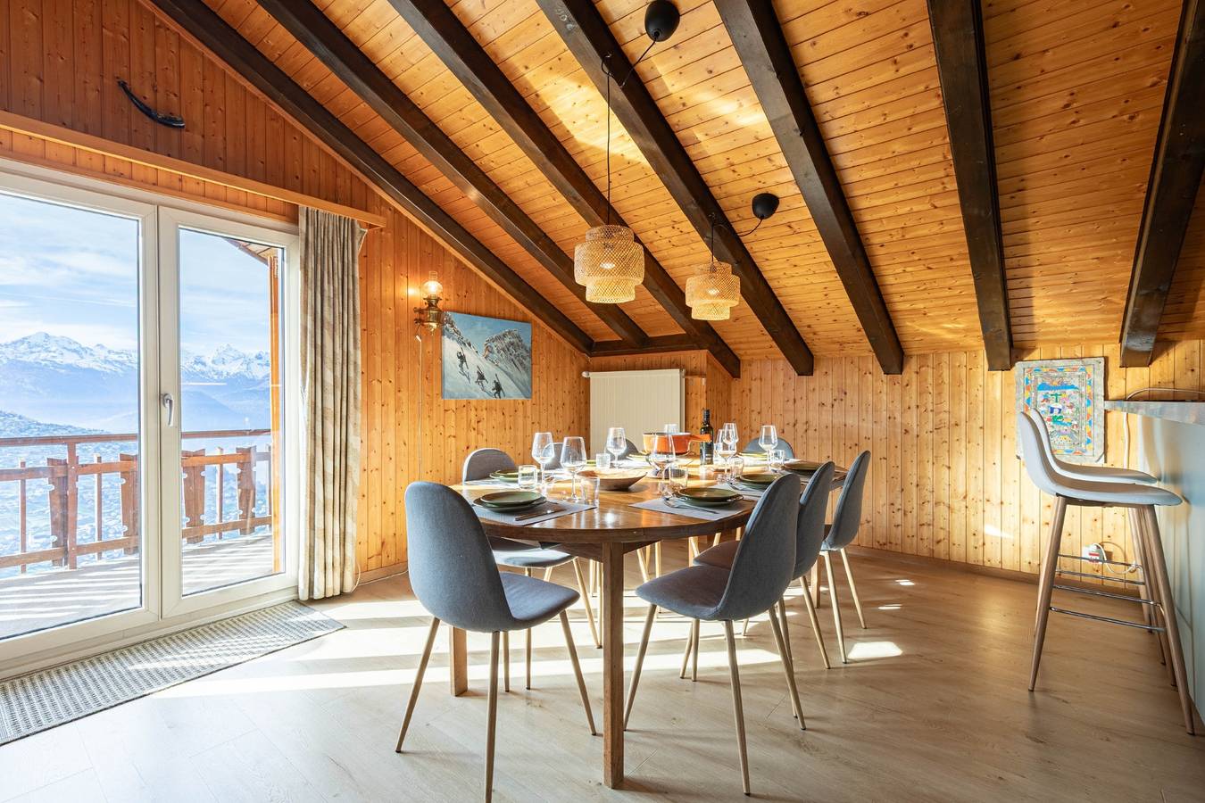 Ganze Wohnung, Greppons O 040 - Mountain apartment 8 pers in Nendaz, Walliser Alpen