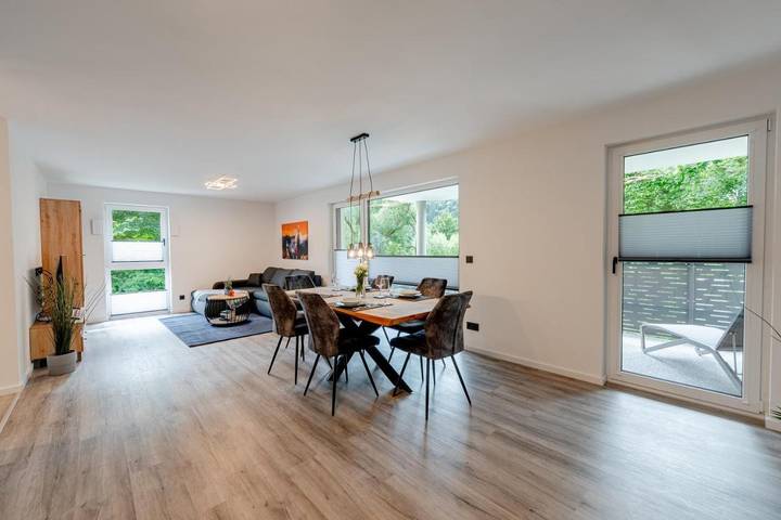 Ferienwohnung für 6 Personen, mit Balkon und Terrasse sowie Garten und Ausblick in Horb am Neckar - 4