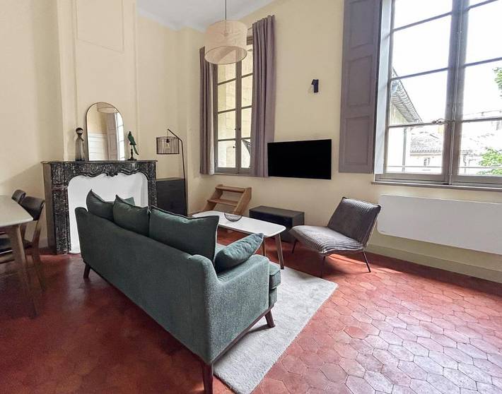 Gîte pour 2 personnes, avec balcon dans Cinema Utopia La Manutention Avignon