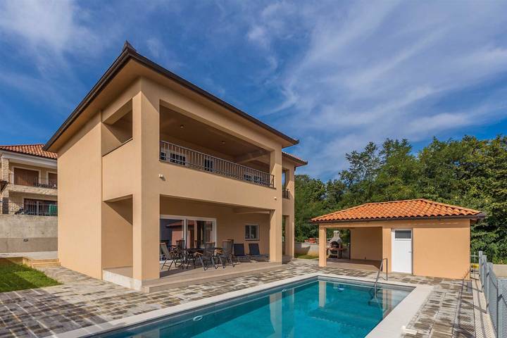 Villa pour 8 personnes, avec balcon et piscine à Vrbnik - 3