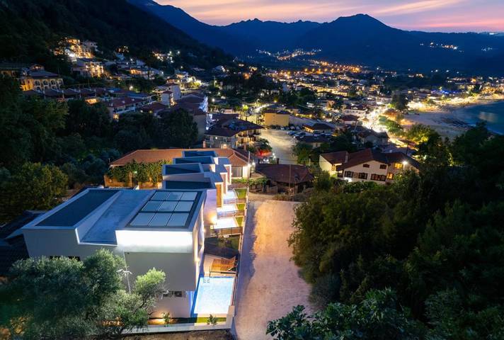 Ferienwohnung für 4 Personen, mit Pool und Ausblick sowie Garten, mit Haustier auf Thassos - 4