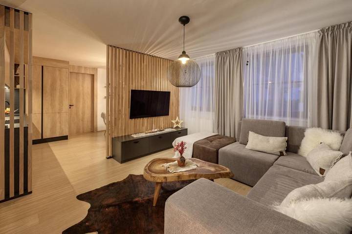 Apartament wakacyjny dla 6 osób, z widok i taras w Szpindlerowy Młyn