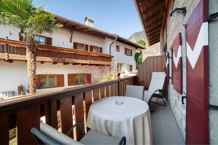 Appartamento per 3 persone, con giardino a Lagundo