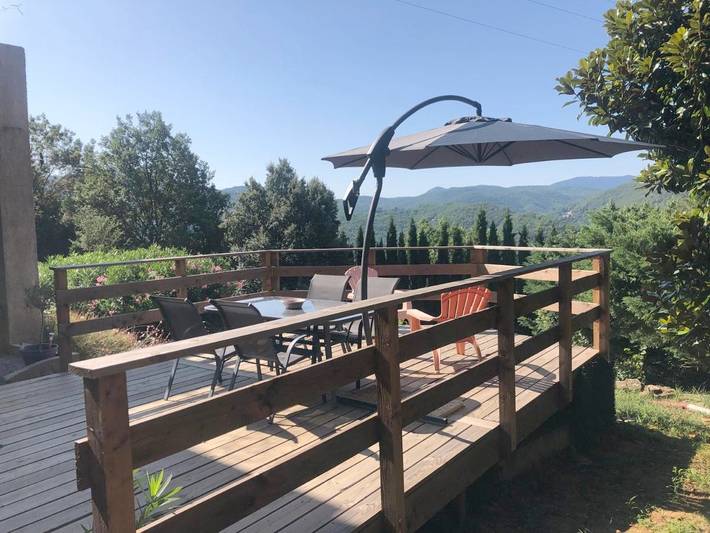 Gîte pour 5 personnes, avec vue ainsi que piscine et jardin, animaux acceptés à Le Vigan - 2