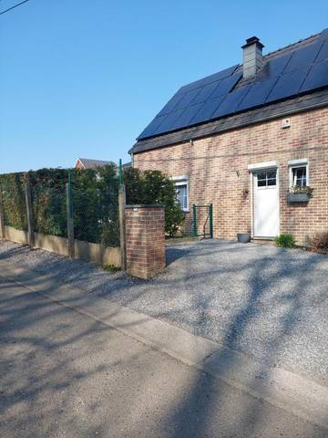 Maison de campagne pour 4 personnes, avec vue et jardin à Wanze