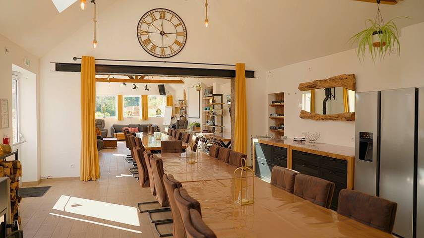 Gîte pour 43 personnes, avec jardin et sauna en Normandie - 2