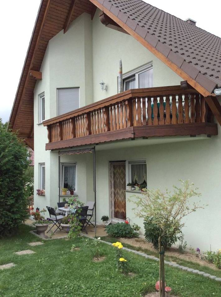 Ferienhaus für 6 Personen, mit Balkon und Terrasse sowie Ausblick in Göda