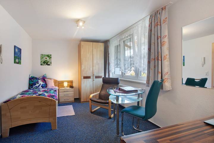 Ganzes Studio, Ferienwohnung 'Appartement Nr 5' mit Gemeinschaftsterrasse, Gemeinschaftsgarten und Wi-Fi in Todtmoos, Südschwarzwald