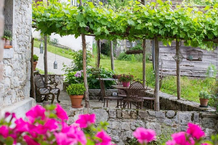 Ferienhaus für 7 Personen, mit Ausblick und Balkon