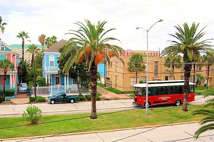 Vacation house for 12 people, with yard in Galveston