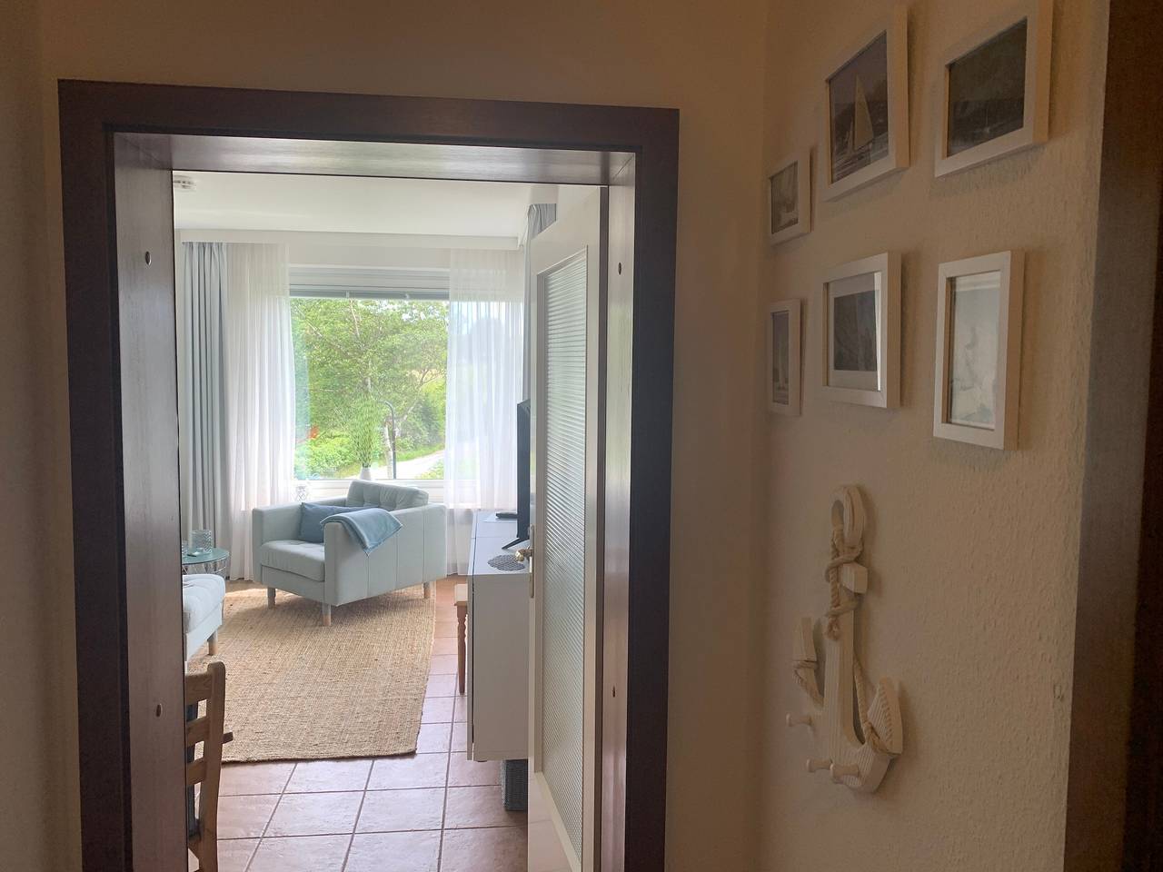 Appartement entier, Appartement « Fjordwind » avec vue sur la mer, balcon et Wi-Fi in Glücksburg, Flensburger Förde