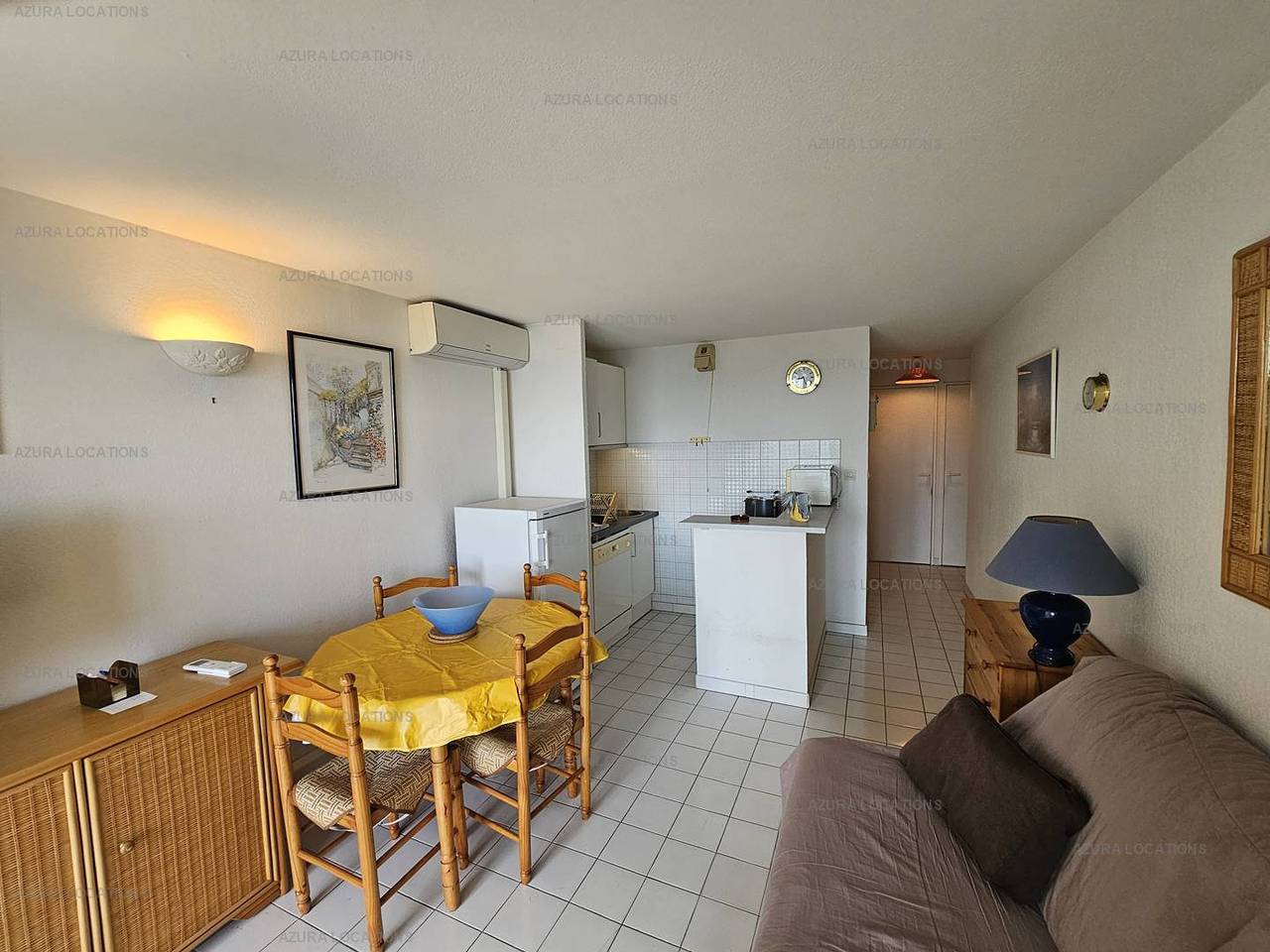 Apartamento vacacional entero, Apartamento de vacaciones para 5 personas con balcón in Cap d'Agde, Agde