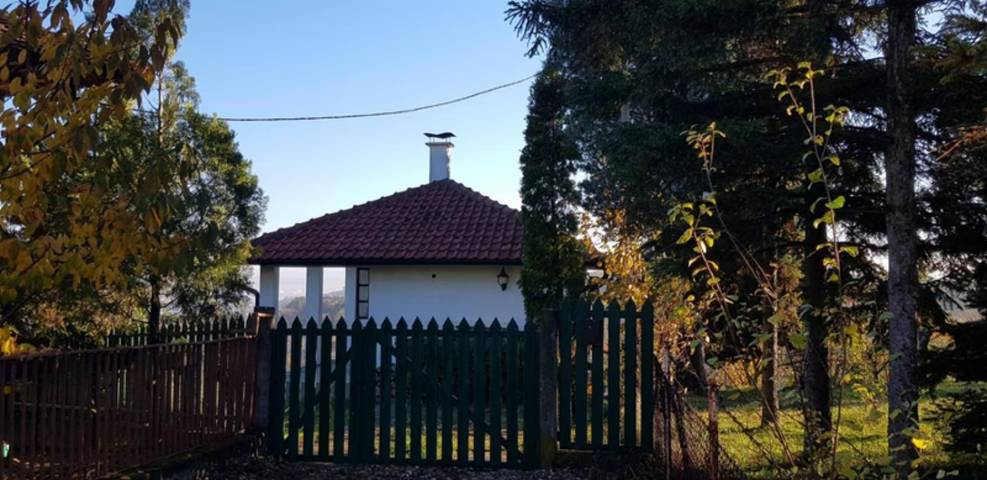 Ferienhaus in Smederevo mit Blick auf die Stadt, den Garten und den Fluss in Смедерево, Zentralregion