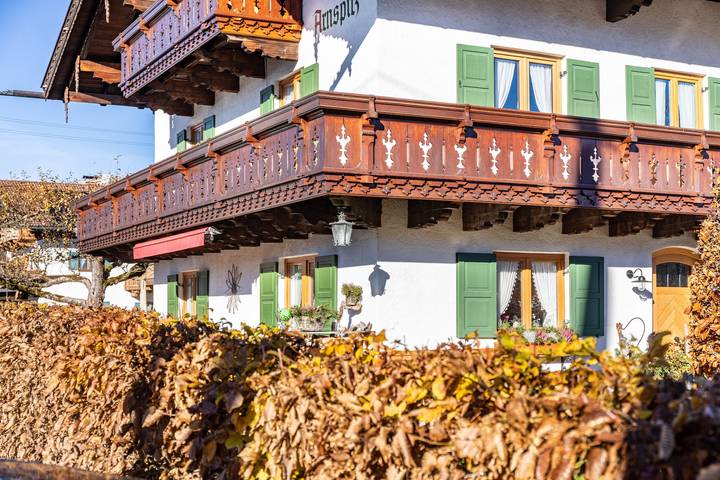 Ferienwohnung für 2 Personen, mit Balkon in Krün - 3