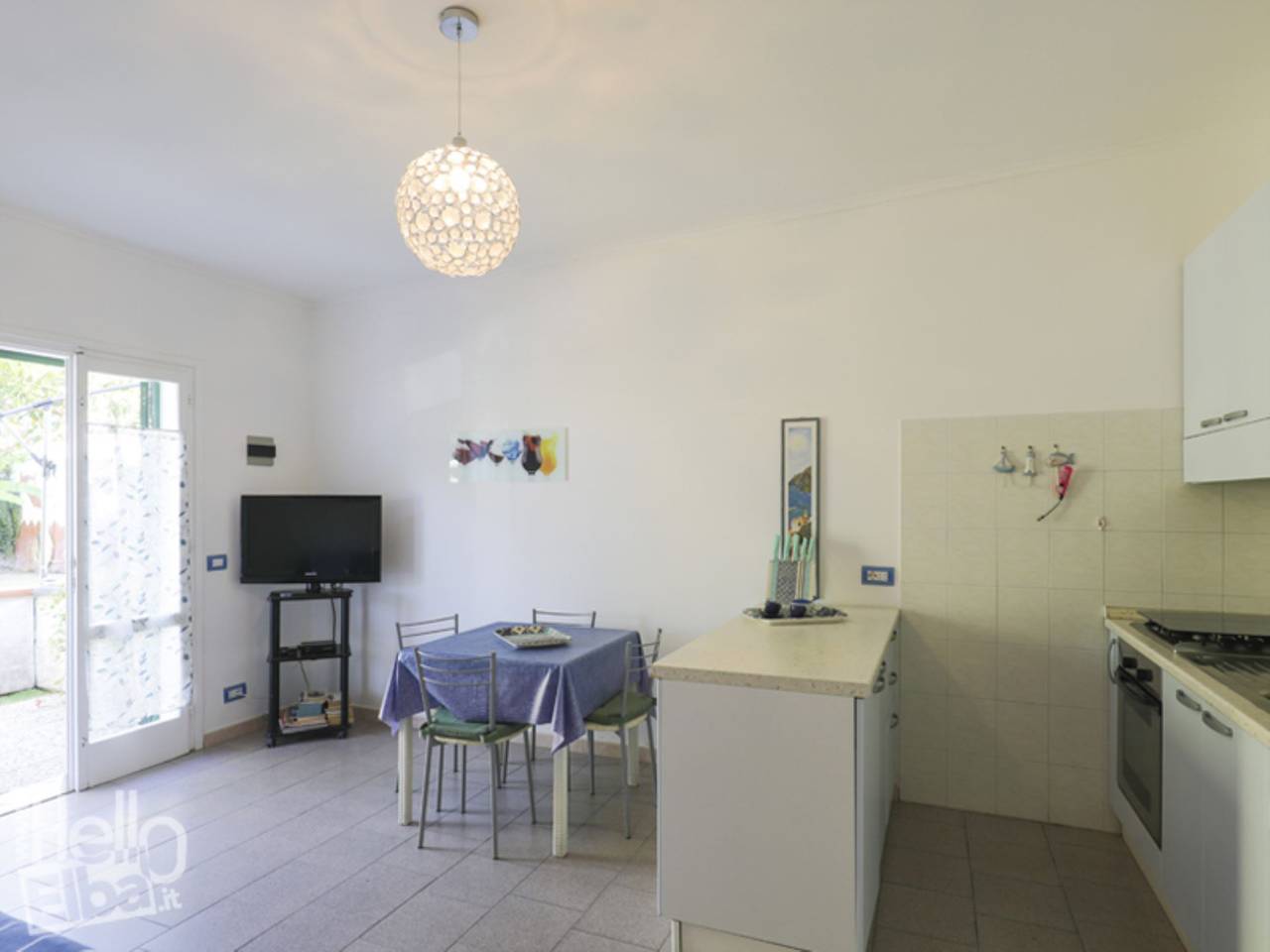 Appartamento intero, Appartamento vacanze per 4 persone con giardino in Biodola, Parco Nazionale Arcipelago Toscano