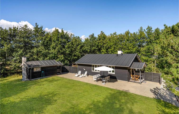 Ferienhaus für 6 Personen, mit Terrasse und Sauna in Amtoft