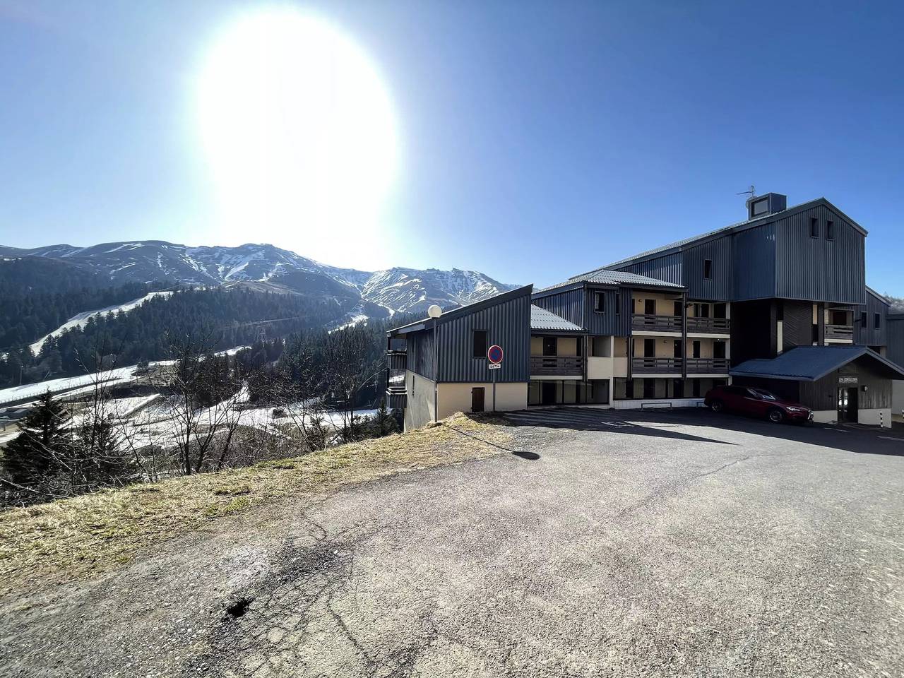Ganze Wohnung, T2 mit herrlichem Blick auf die Liora Station in Le Lioran, Laveissière