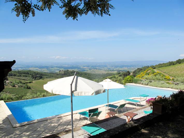 Agriturismo per 2 persone, con Terrazza e Giardino nonché Panorama a Castellina in Chianti