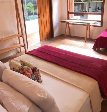 Hôtel pour 3 personnes, avec jardin et piscine ainsi que vue et vue sur le lac, animaux acceptés à Trancoso