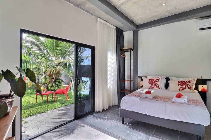 Gîte pour 2 personnes, avec piscine et jardin dans Polynésie française - 2