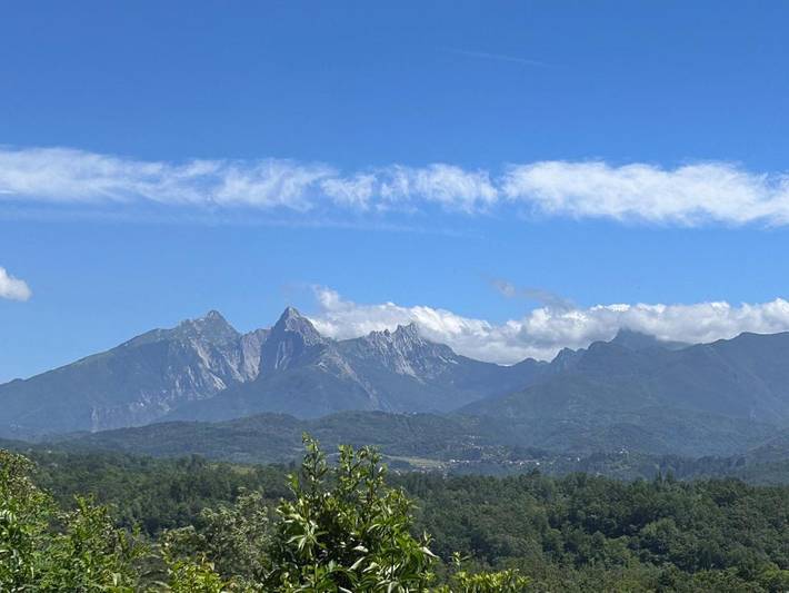 Chambre d’hôte pour 2 personnes, avec jardin ainsi que vue et terrasse à Aulla - 3