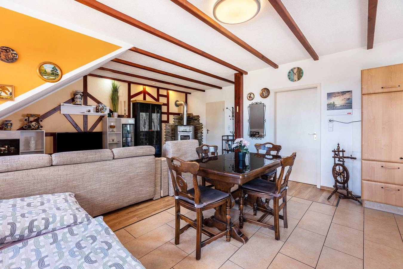 Ganze Wohnung, Ferienwohnung 'Malsam' mit Seeblick, Balkon und Wi-Fi in Bräunlingen, Mittlerer Schwarzwald