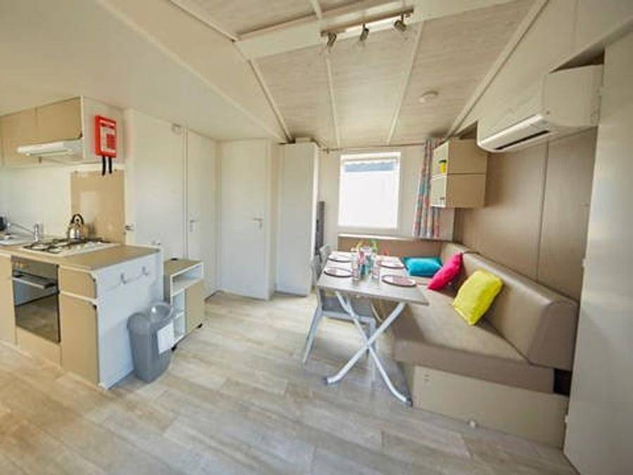 Camping Lou Souleï - Mobilheim 4 personen - Comfort Xl | 2 Schlafz. | 4 Pers. | Erhöhte Terrasse | Klimaanlage in Carry-le-Rouet, Istres und Umgebung
