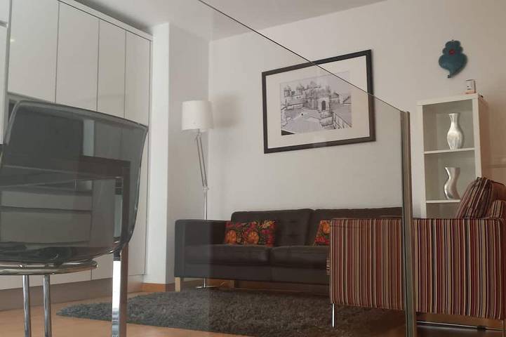 Apartamento para 3 personas, con balcón y jacuzzi en Braga