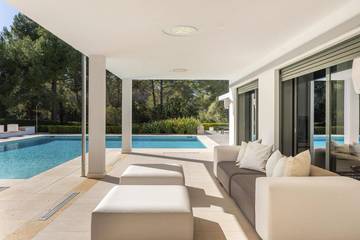 Villa in Santa Eulària des Riu, East Ibiza für 10 