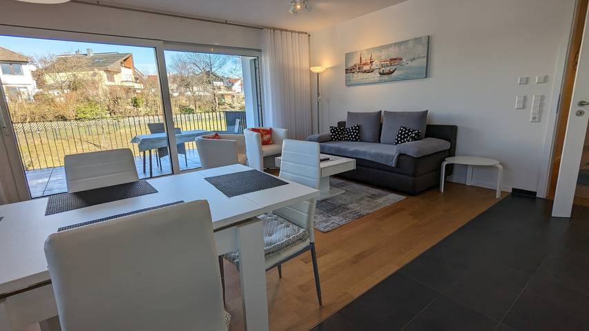 Ferienwohnung für 3 Personen, mit Balkon und Garten sowie Seeblick in Überlingen - 2