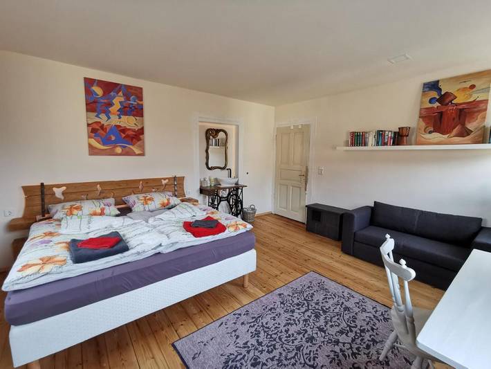Ferienhaus für 3 Personen, mit Terrasse in Niederstetten