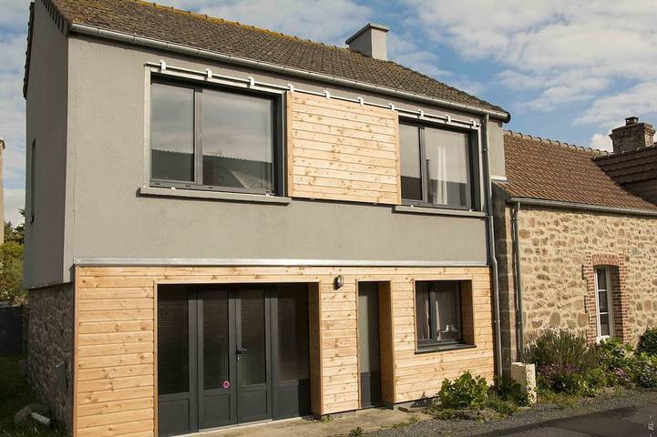 Location de vacances pour 5 personnes, avec Terrasse et Jardin dans Plage Du Sablon Cosqueville