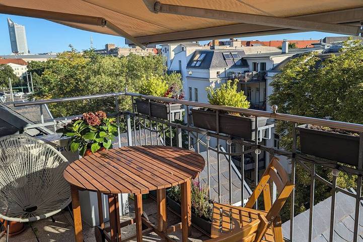Ferienwohnung für 7 Personen, mit Terrasse in Zoo Leipzig