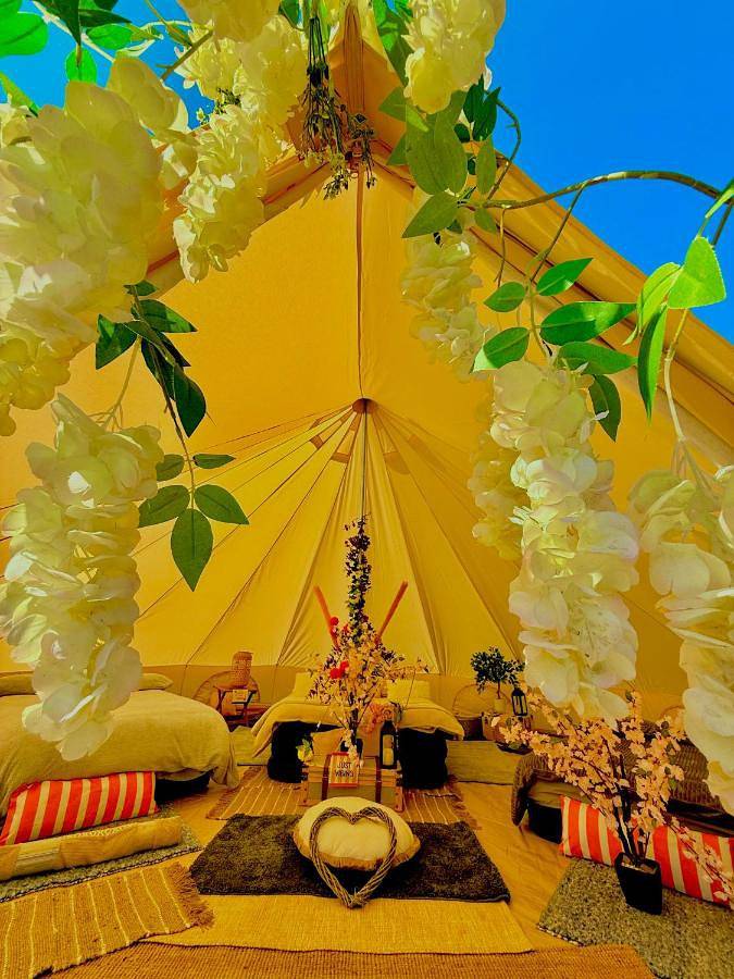 Cayoretreat Luxury Bell Tent in Brecon Beacons