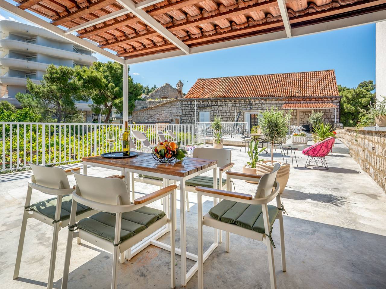Appartamento intero, Appartamento vacanze per 6 persone con vista oceano in Ragusa Vecchia, Dubrovnik-Neretva