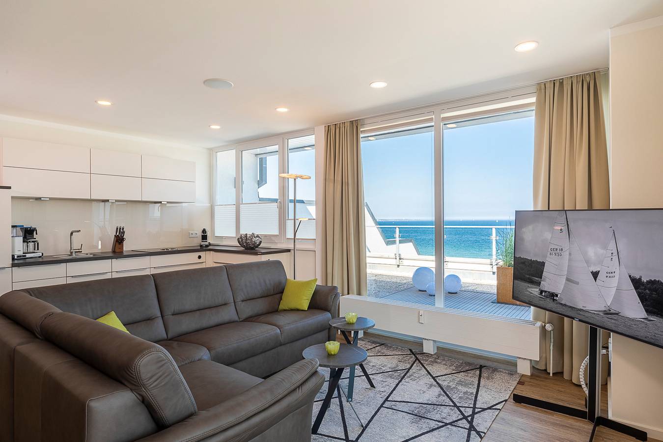 Apartamento vacacional entero, Penthouse Am Hang 5 in Scharbeutz, Distrito de Holstein Oriental